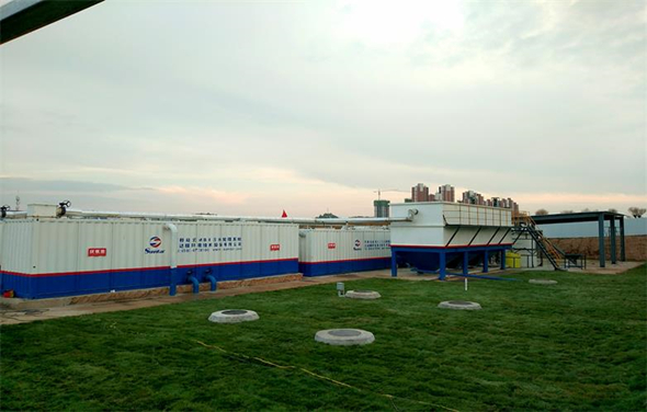 厦门某社区简易可移动污水处置设施建设